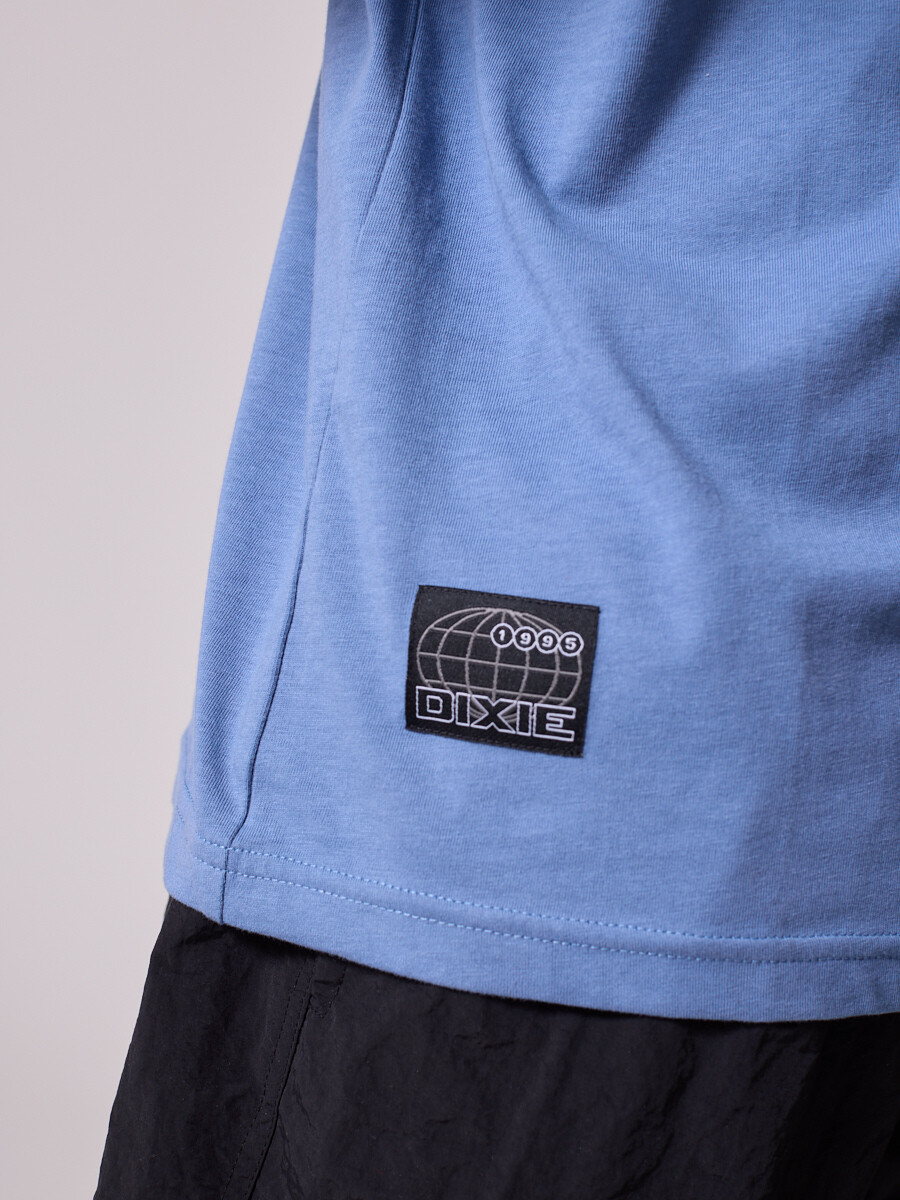 T-SHIRT LAMBRE DIXIE Azul Piedra