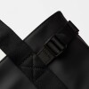 Bolso Daily en efecto cuero rubber Negro