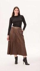 Falda Alice chocolate