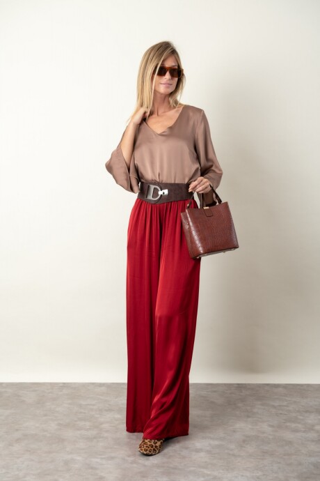 BLUSA IDOCRASA Tostado