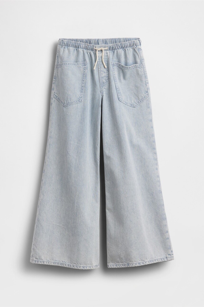 Jean Baggy Niña Railroad Strp Indigo