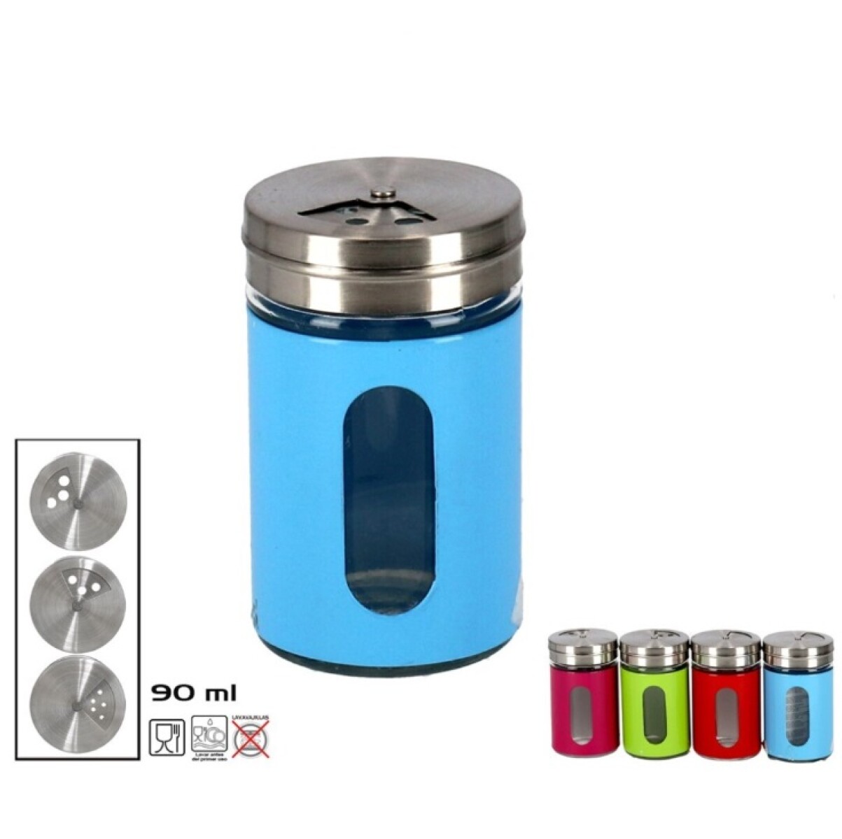 Especiero 90 Ml Surtido - Cristal 