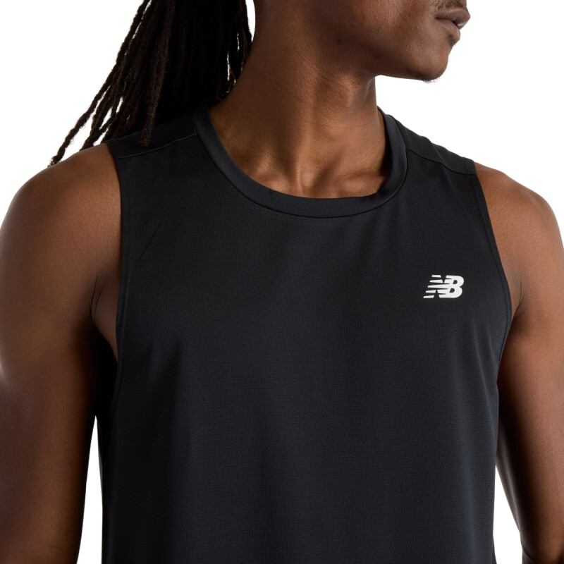 Musculosa New Balance Sport Tank Hombre MT51800BK Negro