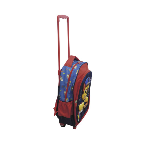 Mochila Infantil 3D con Carro Paw Patrol Tafeta Grande 40 x 30 cm AZUL/ROJO