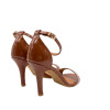 Sandalias - Vizzano - Vizzano Sandalia Formal Taco Alto C/Pulsera 1 Tira de Mujer - 6249.452-13488 Moca