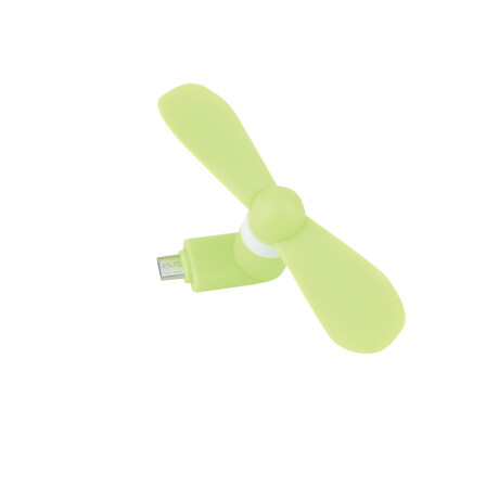 Mini Ventilador Para Android Verde