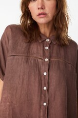 Camisa Helios Chocolate