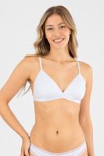 Bralet bloom Blanco