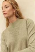 POLERA FLOR Verde Seco
