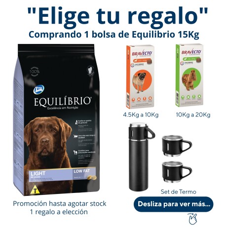 EQUILIBRIO PERRO ADULTO LIGHT 15 KG Equilibrio Perro Adulto Light 15 Kg