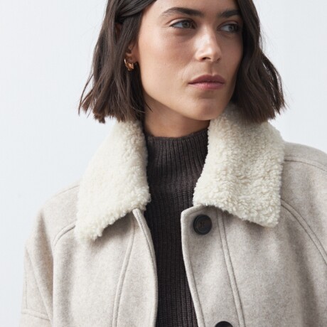 TAPADO FLORE Beige Melange