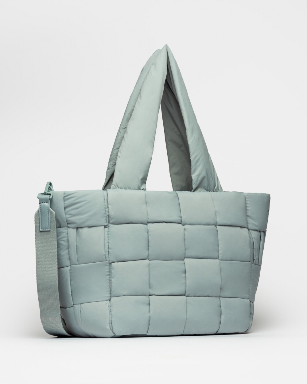 Shopper Lounge en nylon Celeste