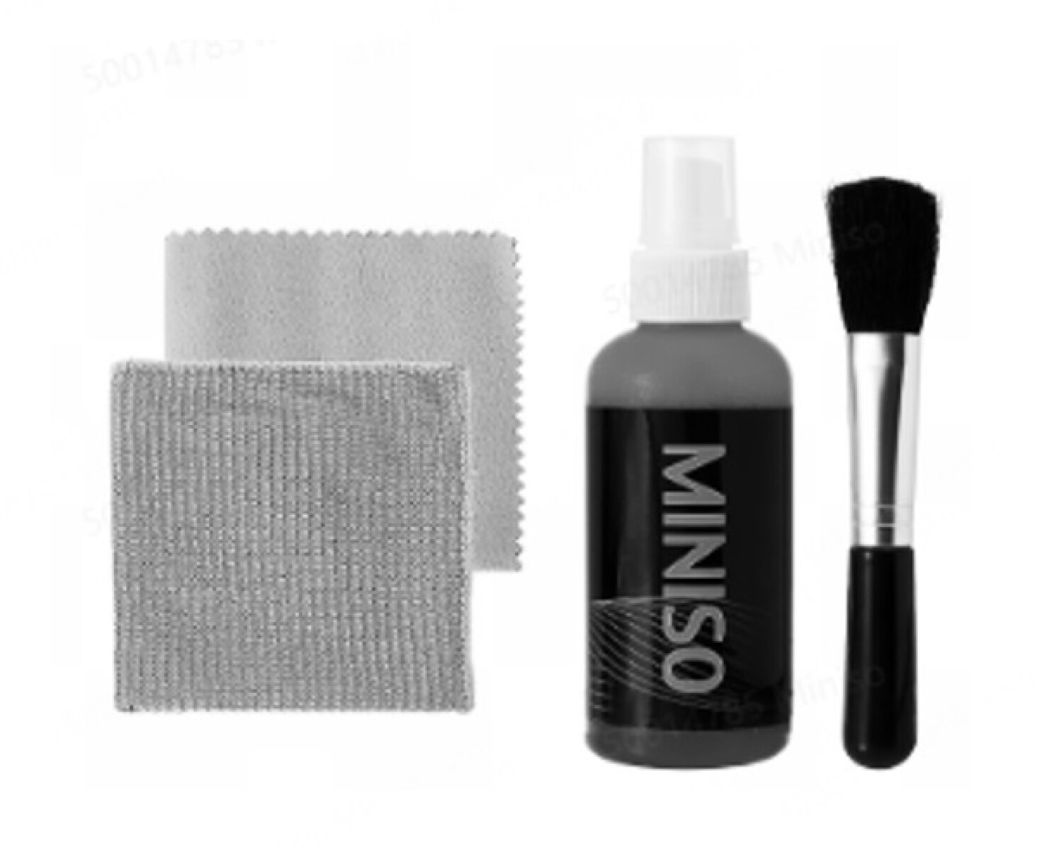 Kit de limpieza de pantalla 4pcs - gris 