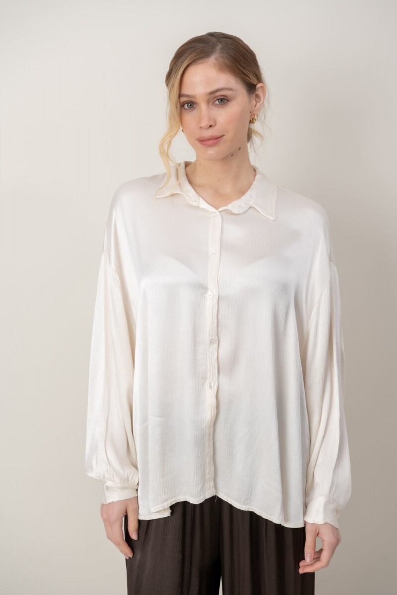 CAMISA LEIGH - Marfil 