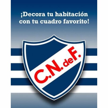 Juego de sábanas 1 240cm x 160cm plaza Nacional o Peñarol NACIONAL ESCUDO GRANDE