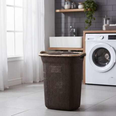 Cesto para ropa 65 lts CHOCOLATE