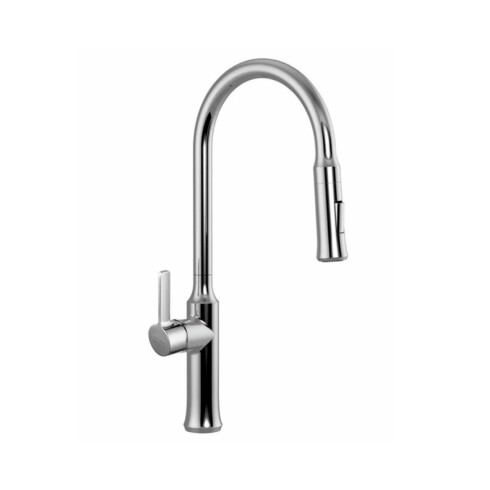 GRIFERIA DE MESADA COCINA MONOCOMANDO CROMO CLEVER 000