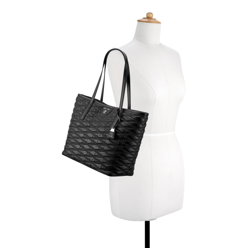 Teagan 2 In 1 Tote Black