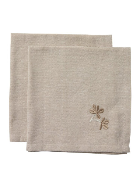 Servilleta de tela DAGFIOL 40x40 2u Servilleta de tela DAGFIOL 40x40 2u