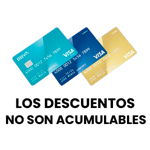 Débito/Crédito BBVA 20%