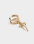 Bijou Cuff Moño Cuff Con Dije De Moño - Dorado