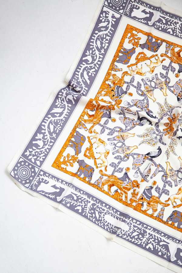 FOULARD FAUNA NATURAL
