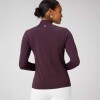 Top Feather Tech+ Half-Zip Top Mujer Oxblood