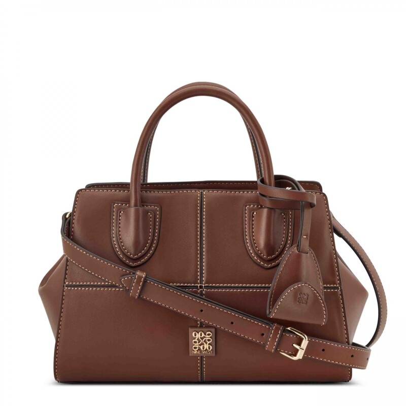 Paxtin 2 Comp Satchel Mahogany