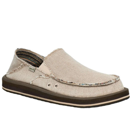 Zapatos Sanuk M Donny Hemp 2 Tone Beige