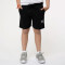 Bermuda Infantil Umbro Sides Kids Negro - Blanco