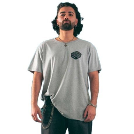 Remera Kaboa Moña Con Tuko Gris