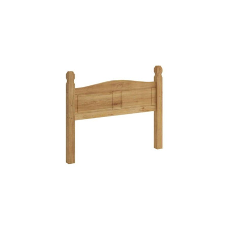 Respaldo 2 plazas Madera Maciza 140cm Linea Mexicana Natural