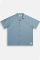 CAMP-COLLAR BOXY SHIRT Cardamomo