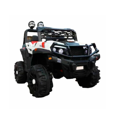 Jeep Doble a Batería Bebesit 12V BLANCO