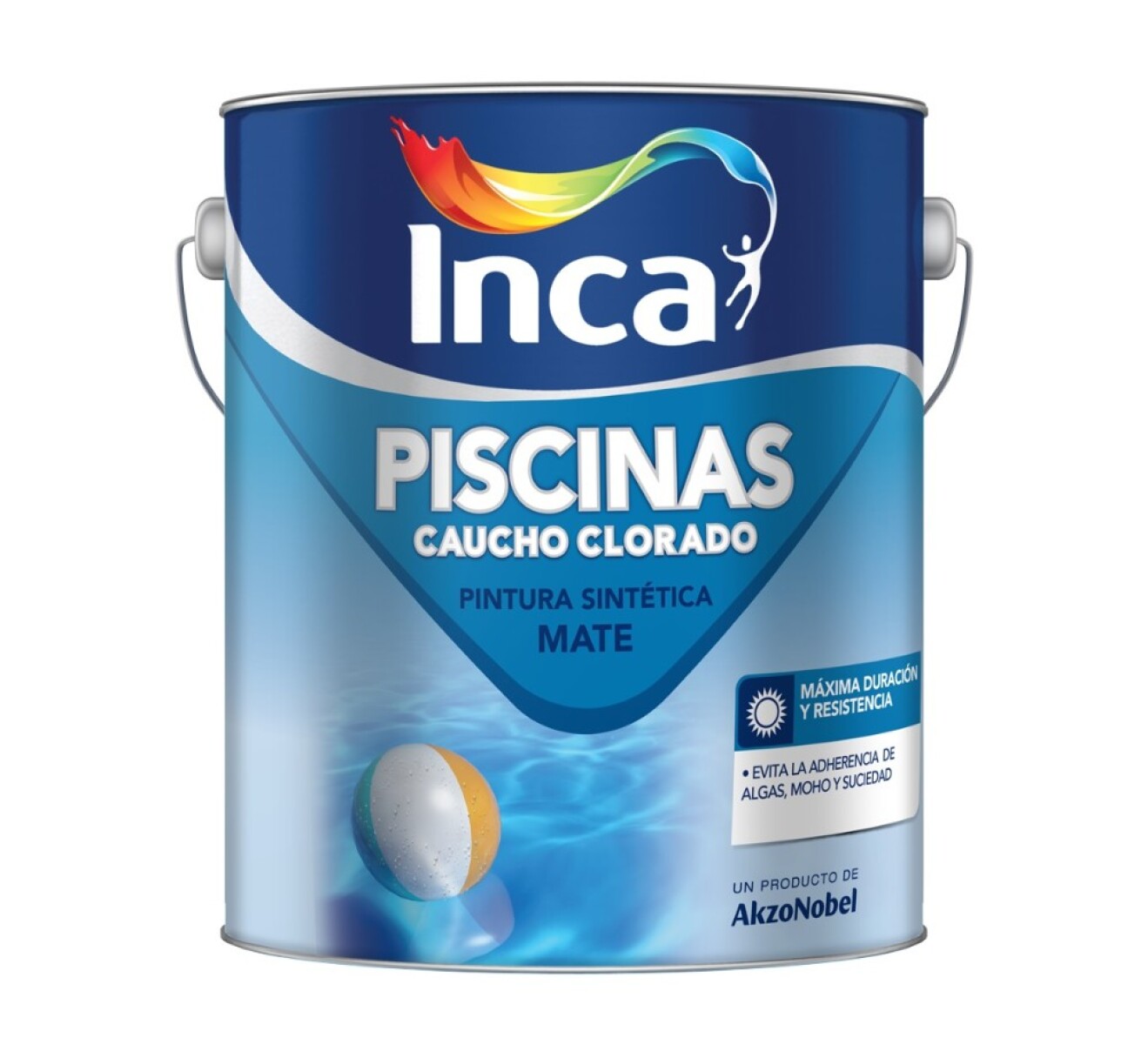 CAUCHO CLORADO AZUL PISCINA INCA - 4 LTS. - N/A 