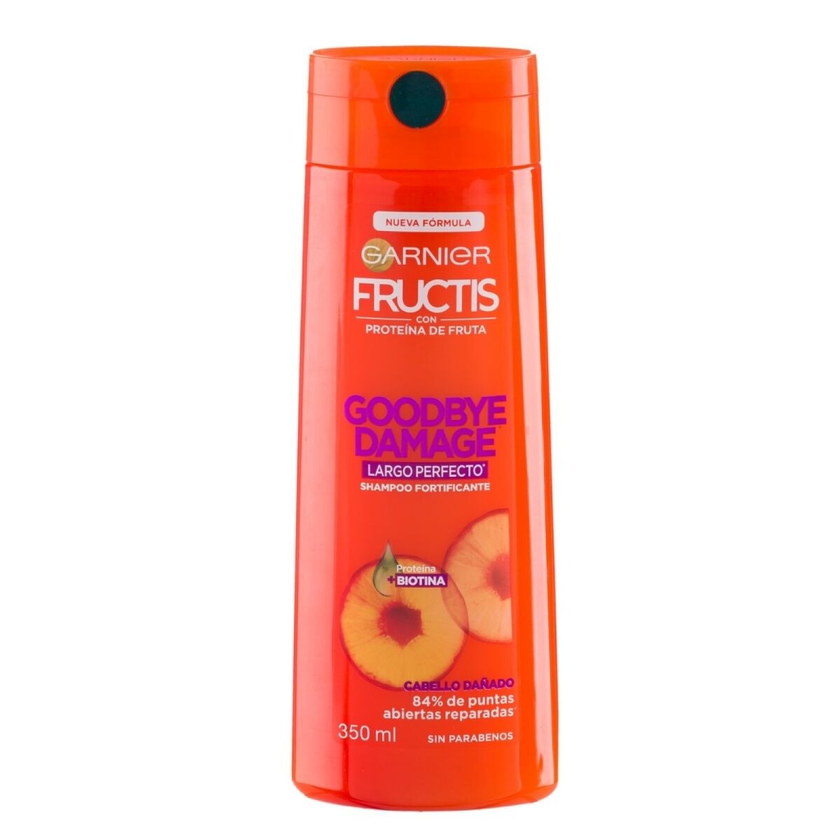 Garnier Fructis Goodbye Daños Shampoo 350ml – Cabello Reforzado y Suave