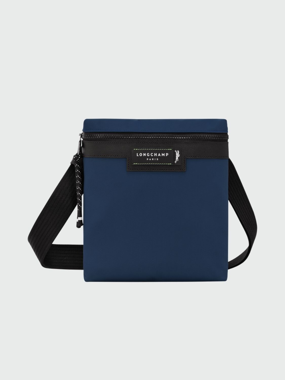 Longchamp- Bandolera de lona reciclada, Le pliage Energy Azul