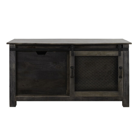 MESA RATONA MADERA-Y-METAL GRIS JAIPUR GRAFITO