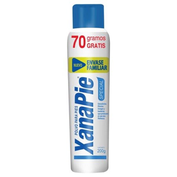 Talco para Pies Talquera 200 g – Xanapié Azul Talco para Pies Talquera 200 g – Xanapié Azul