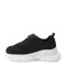 Championes de Niña Croco Kids BEZA con elastico y velcro Negro