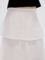Falda Pexlon Marfil / Off White