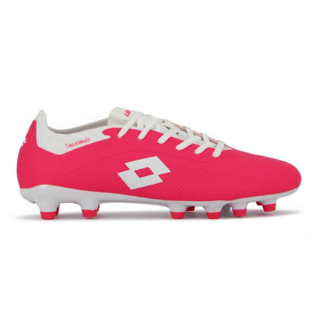 Lotto Salerno Futbol Cancha Md Unisex Fucsia-Blanco