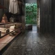 Porcelanato negro marmolado Roberto Cavalli 20x120Cm piso pared GAMAS DE NEGRO