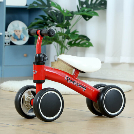 Bicicleta De Equilibrio Buggy Niños S/Pedal Triciclo Rojo