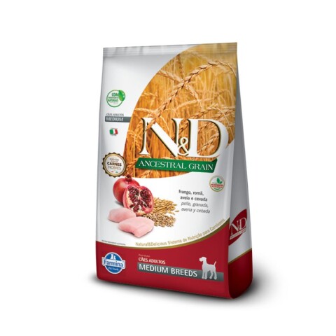 ND ANCESTRAL CAN ADULTO MEDIANO 15 KG Nd Ancestral Can Adulto Mediano 15 Kg