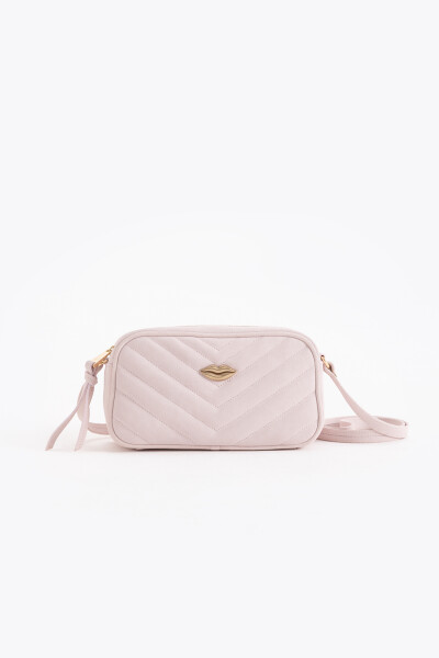 BANDOLERA LIPSTICK SUEDE Rosa