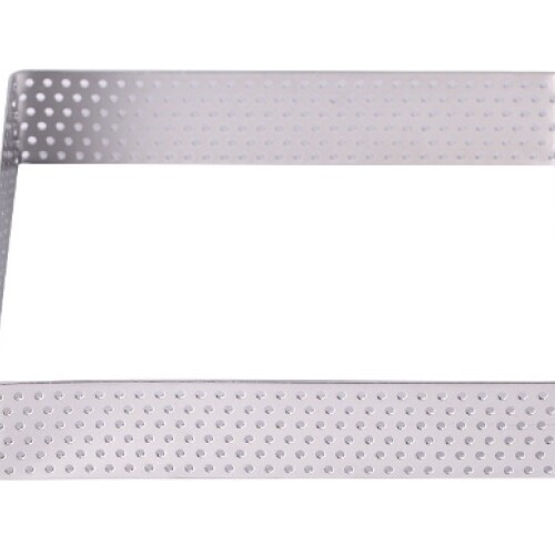 Molde para postres micro perforado metal 10cm N/a