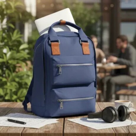 Mochila Fashion Notebook Varios Colores Azul oscuro