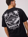 T-SHIRT LYSANDER RUSTY Negro
