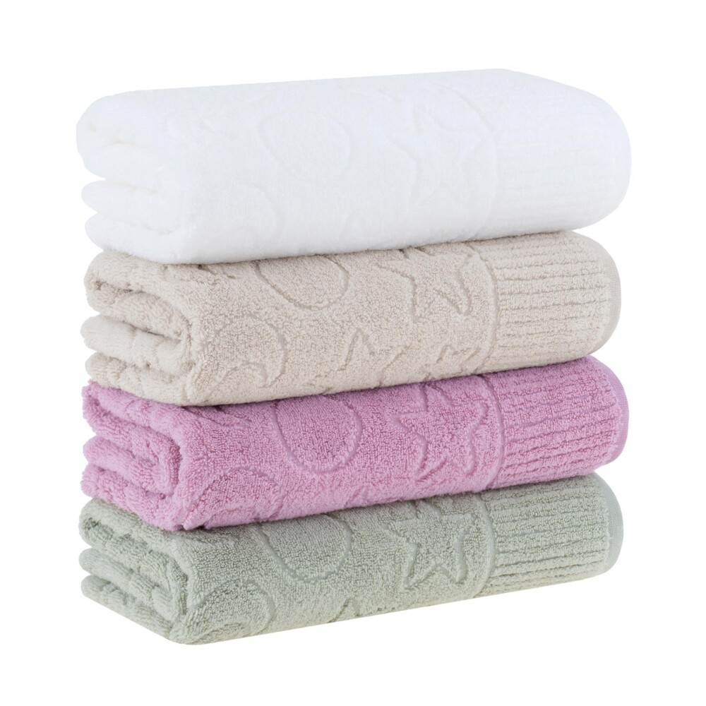TOALLA KIDS MANO ALGODON NATURAL-BEIGE ZODIACO AIR BEIGE